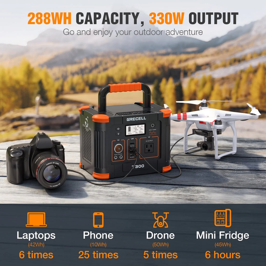 300W 288Wh Portable Power Station Z876