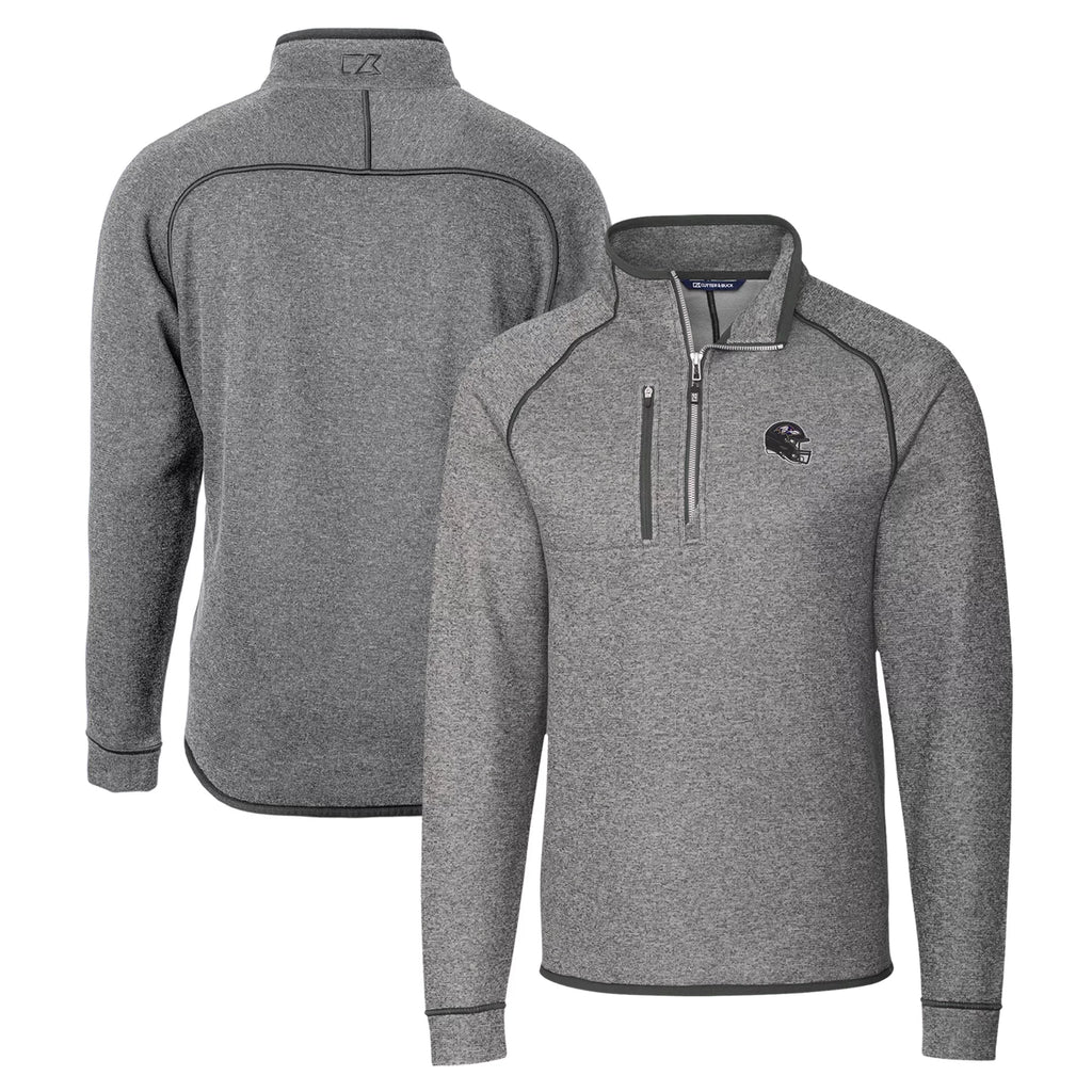 Men's Half-Zip Sweater-Knit Pullover Jacket S18831