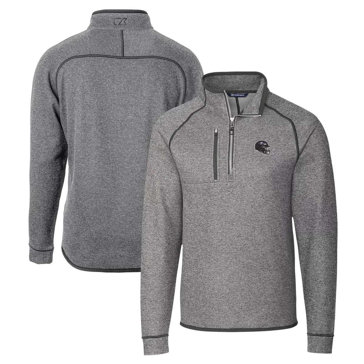 Men's Half-Zip Sweater-Knit Pullover Jacket S18831