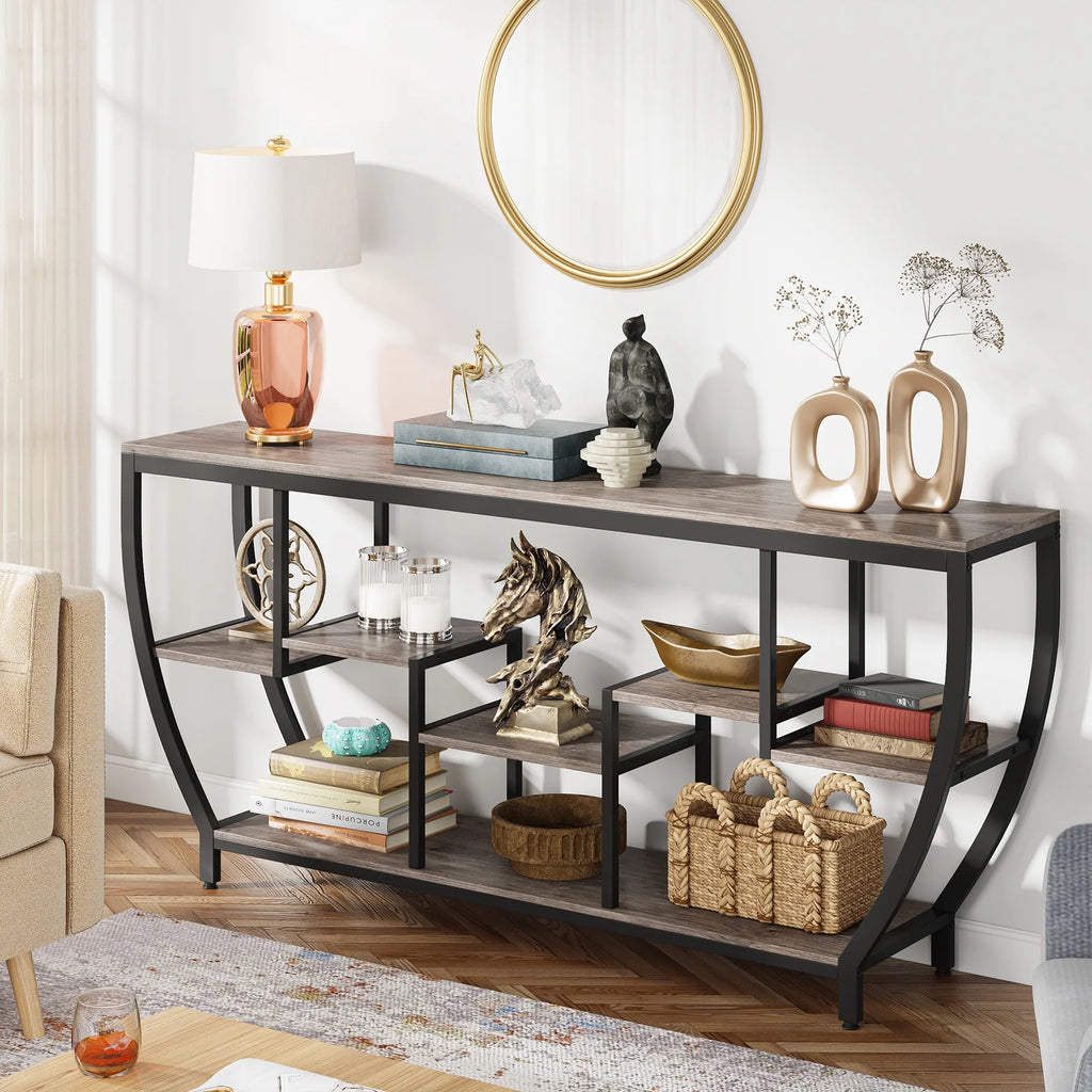 70.9 Inches Console Table with Shelves U899