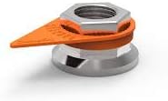 Orange 33mm Wheel Nut Indicator, QTY 72 X319352