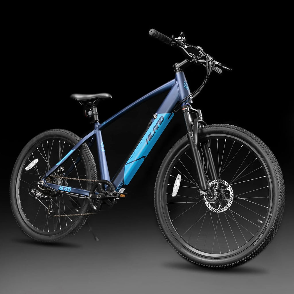 Blue 350W 36V 7-Speed Electric Bike I126529