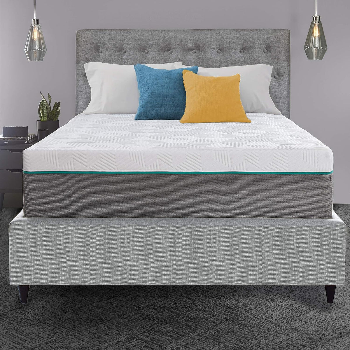 10 Inch Memory Foam Mattress, California King F947104