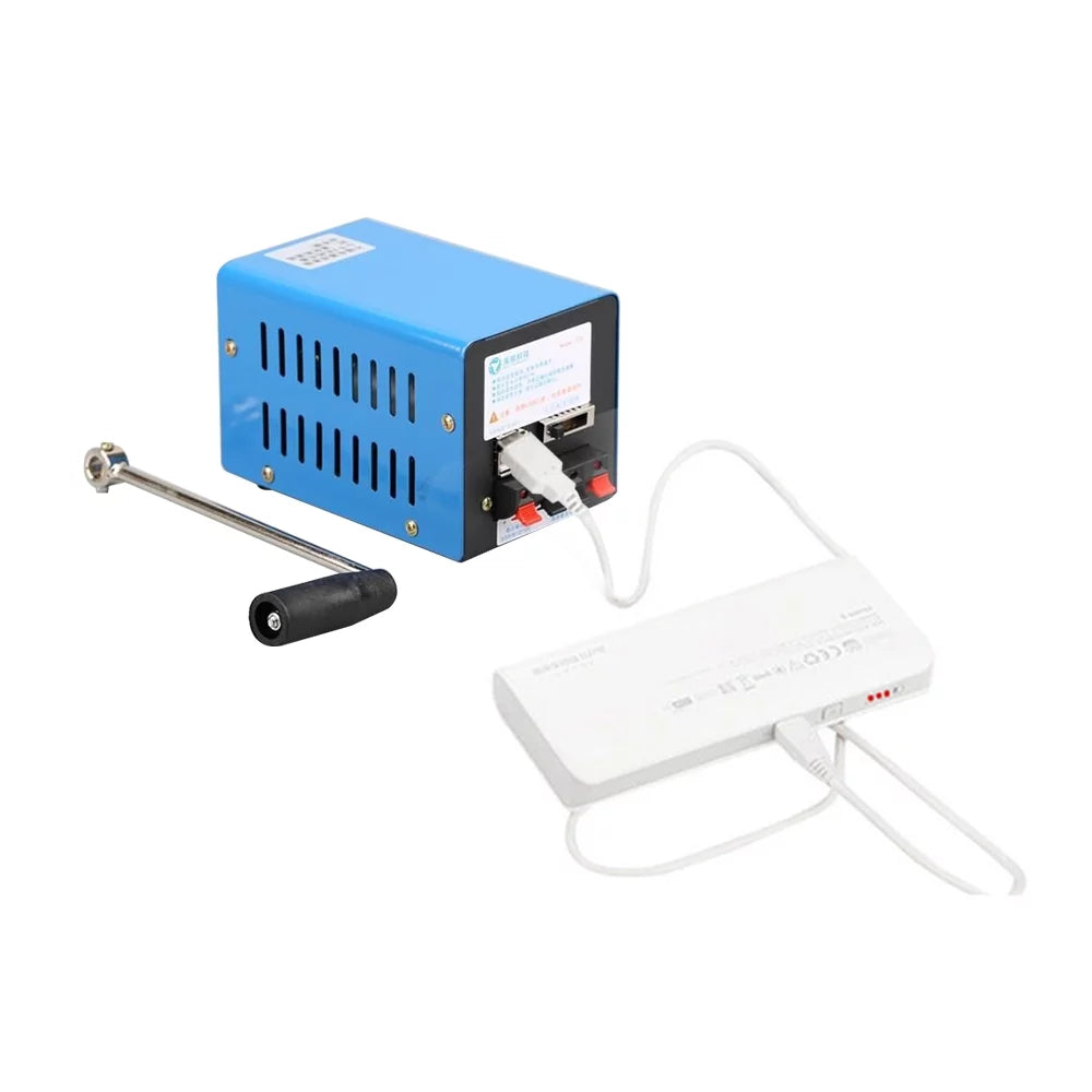20W Portable Manual Crank Generator P4791