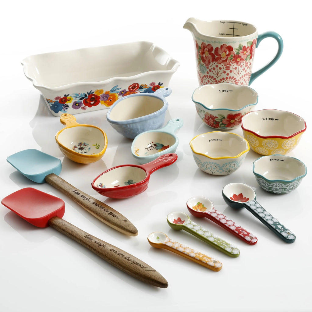 16 Pc Ceramic Baking Set L5855