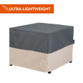 Square Fire Pit Table Cover, 42"L x 42"W x 22"H, Gray W494