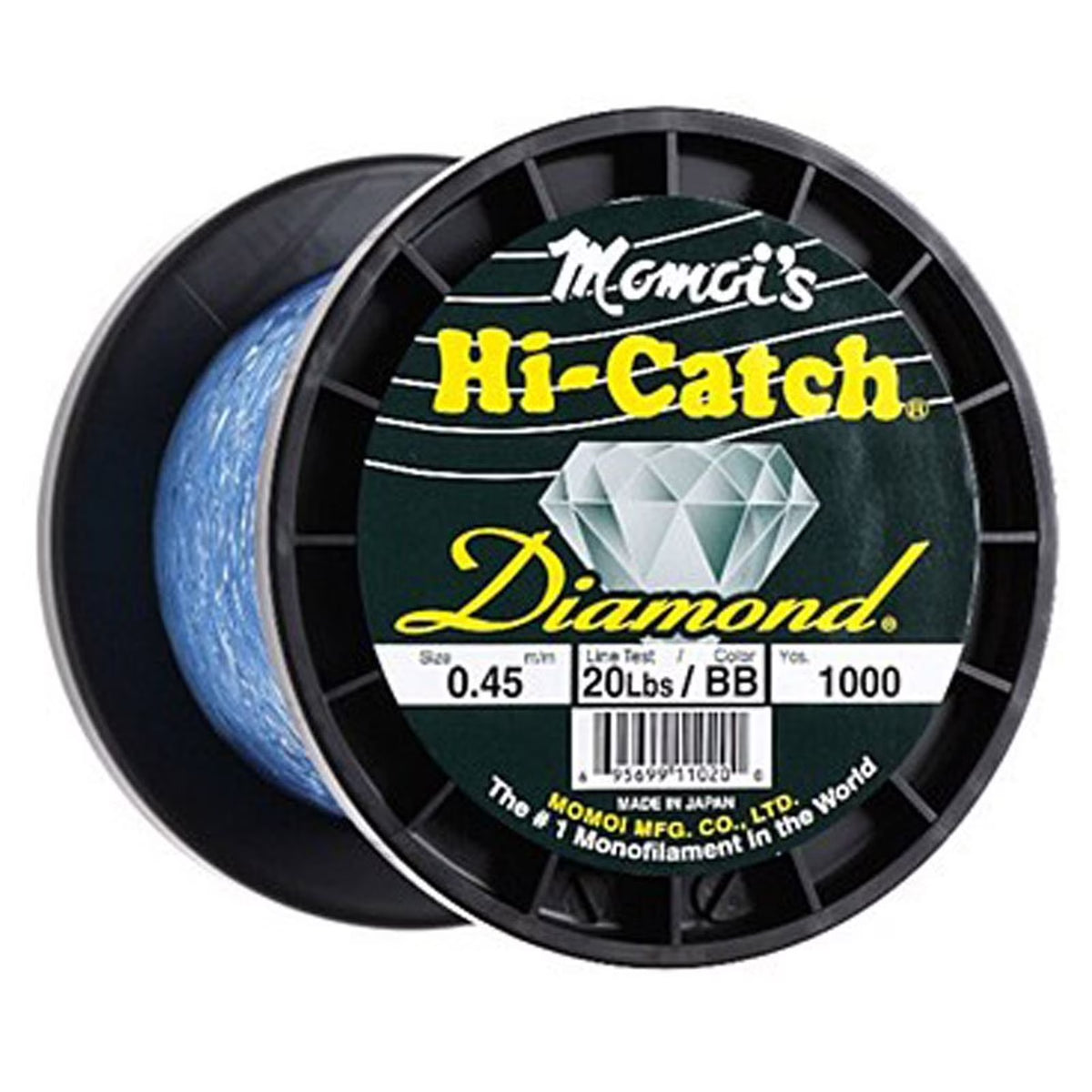 Diamond Mono Line, 80lb, 1000yd, Brilliant Blue B835