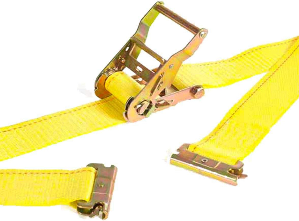 11 Pieces E-Track Tie-Down Kit with Black Rails and Ratchet Straps M32427