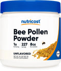 Bee Pollen Powder 8 oz Unflavored Vegetarian Dietary Supplement U216