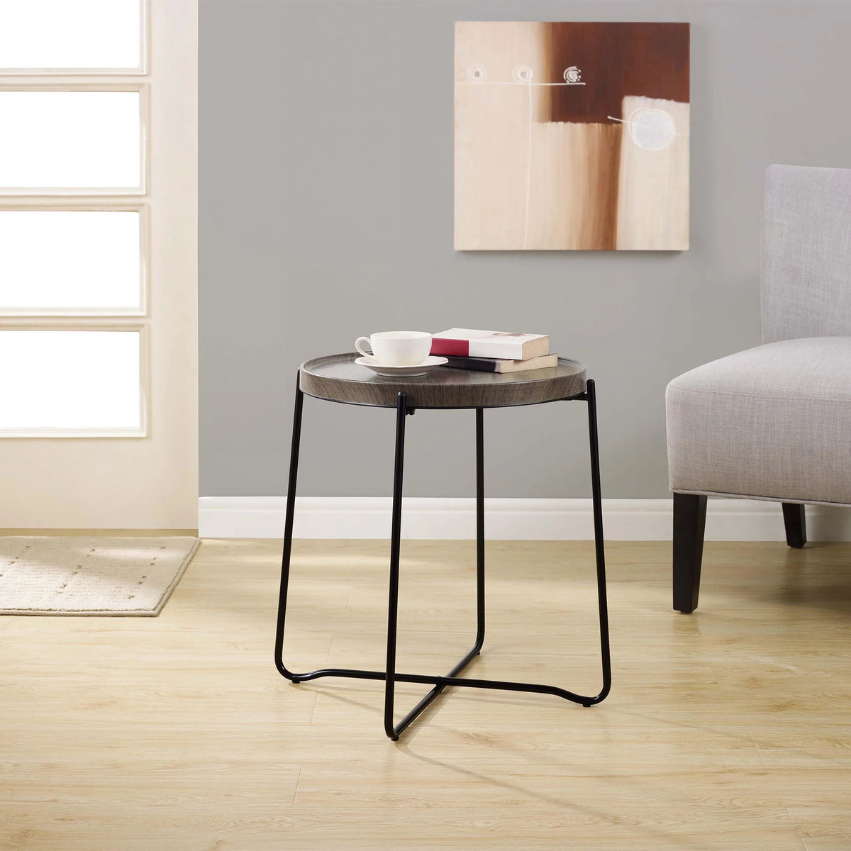 Foldable Round Side Table G790427