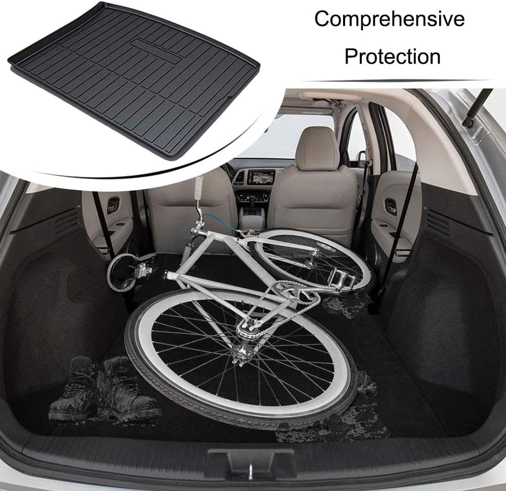 Black Cargo Liner Trunk Mat Floor Mat Tray U40844
