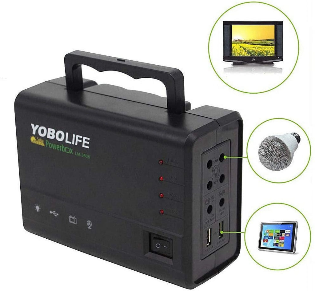 Portable Solar Power Inverter Generator with Solar Panel L2884