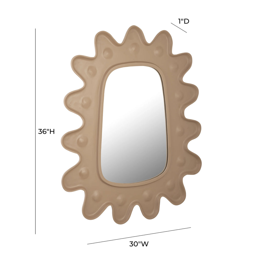 Wall Mirror in Sand T6837