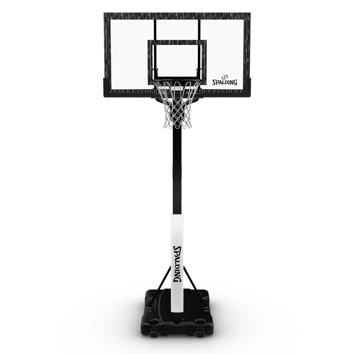 60 In. Acrylic Portable Basketball Hoop F4952