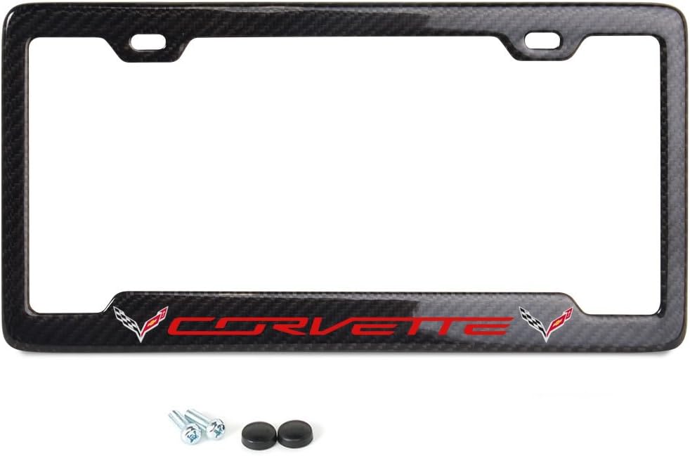 Carbon Fiber License Plate Frame V83485