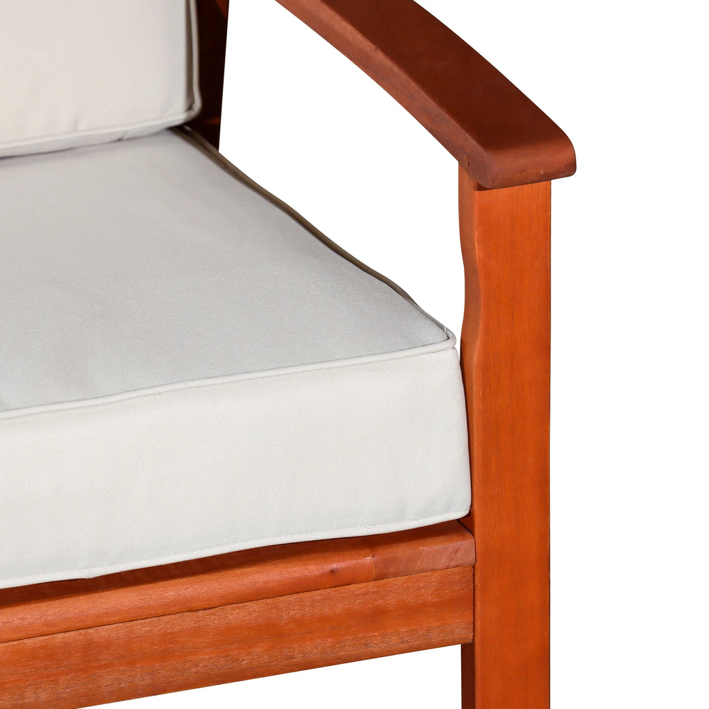 Eucalyptus Loveseat with Cushions L7982