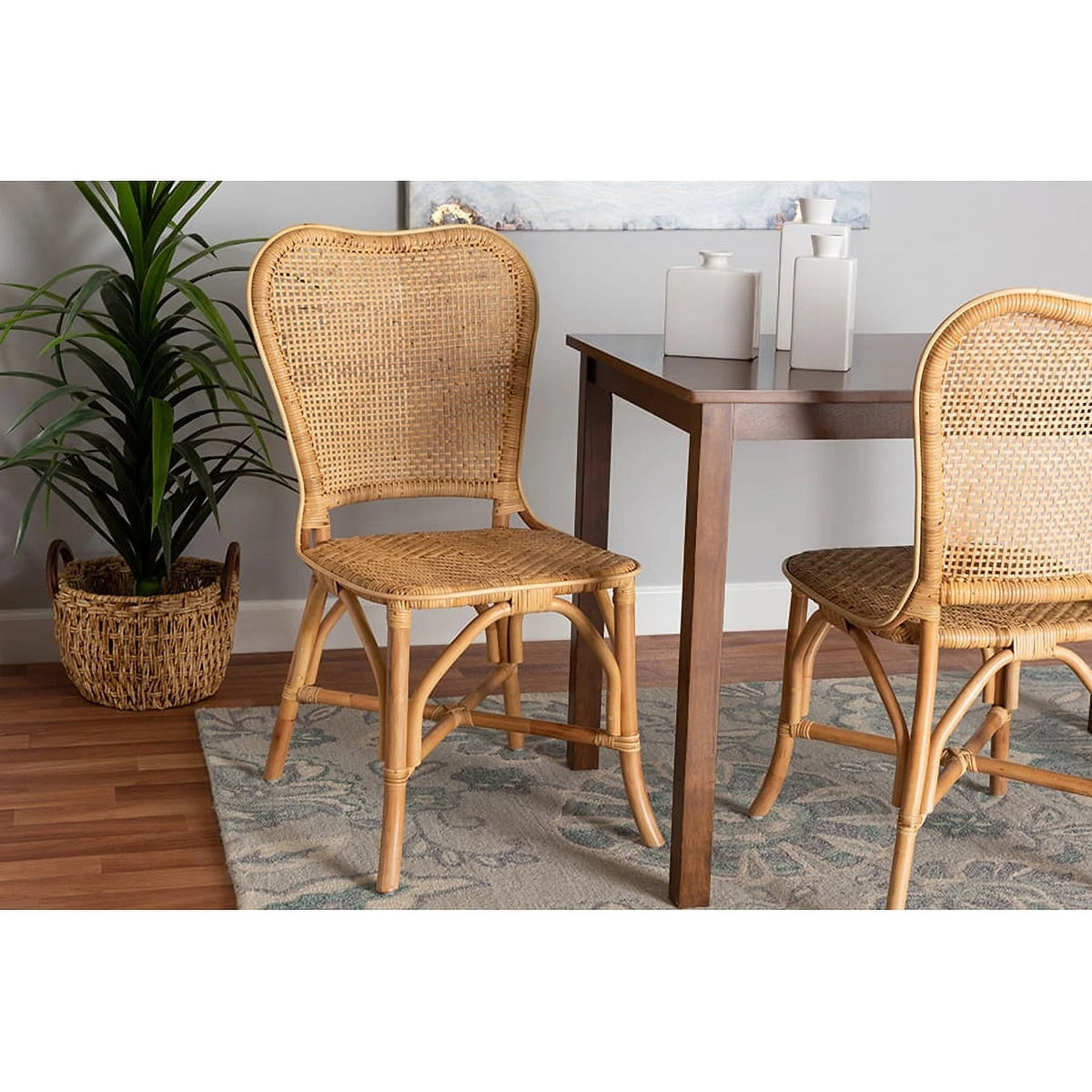 Natural Rattan Dining Chair T422