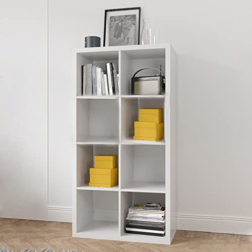 8-cube Open Back Storage Shelf T45016