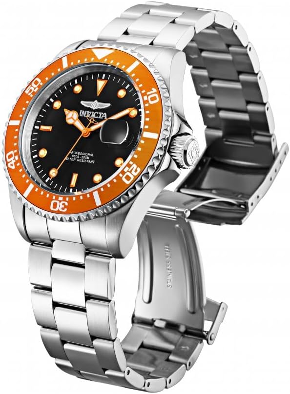 Silver Quartz Analog Watch P5204