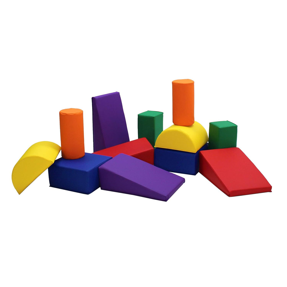 12-Piece Soft Foam Building Block Set T17094