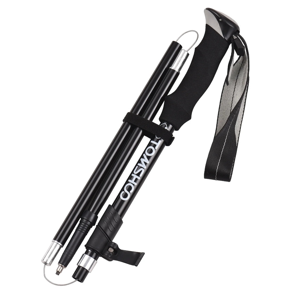 Trekking Pole Set Lightweight Five fold Walking Stick W2864