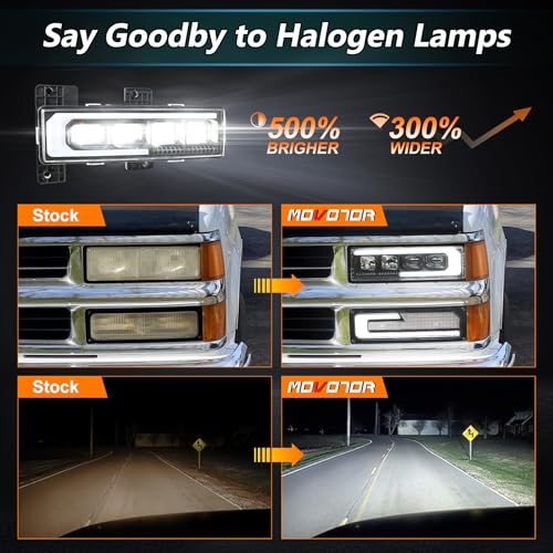 LED Headlight Assembly with DRL Turn Signal O591766