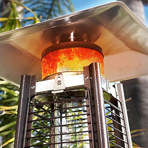 4 Sided Aluminum Patio Heater Reflector Shield (Square), 18.5" x 18.5" O475