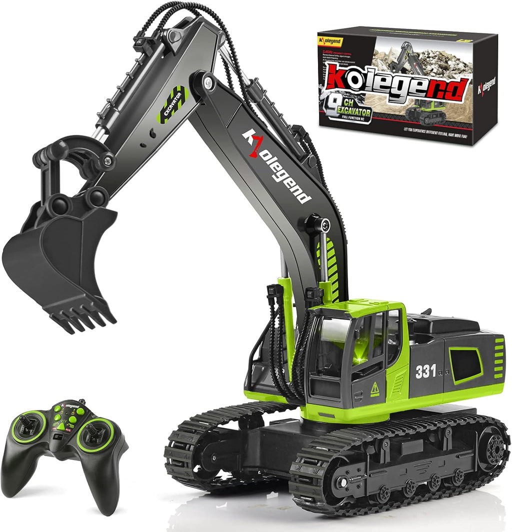 Remote Control Excavator Toy Truck 1/18 Scale Y844