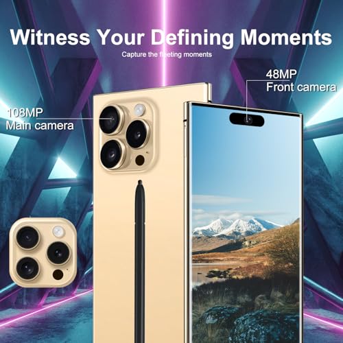 White 5G Android Smartphone 8GB+256GB Dual SIM U81633