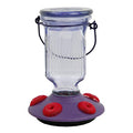 Lavender Field Glass Hummingbird Feeder Purple 16 oz D986874