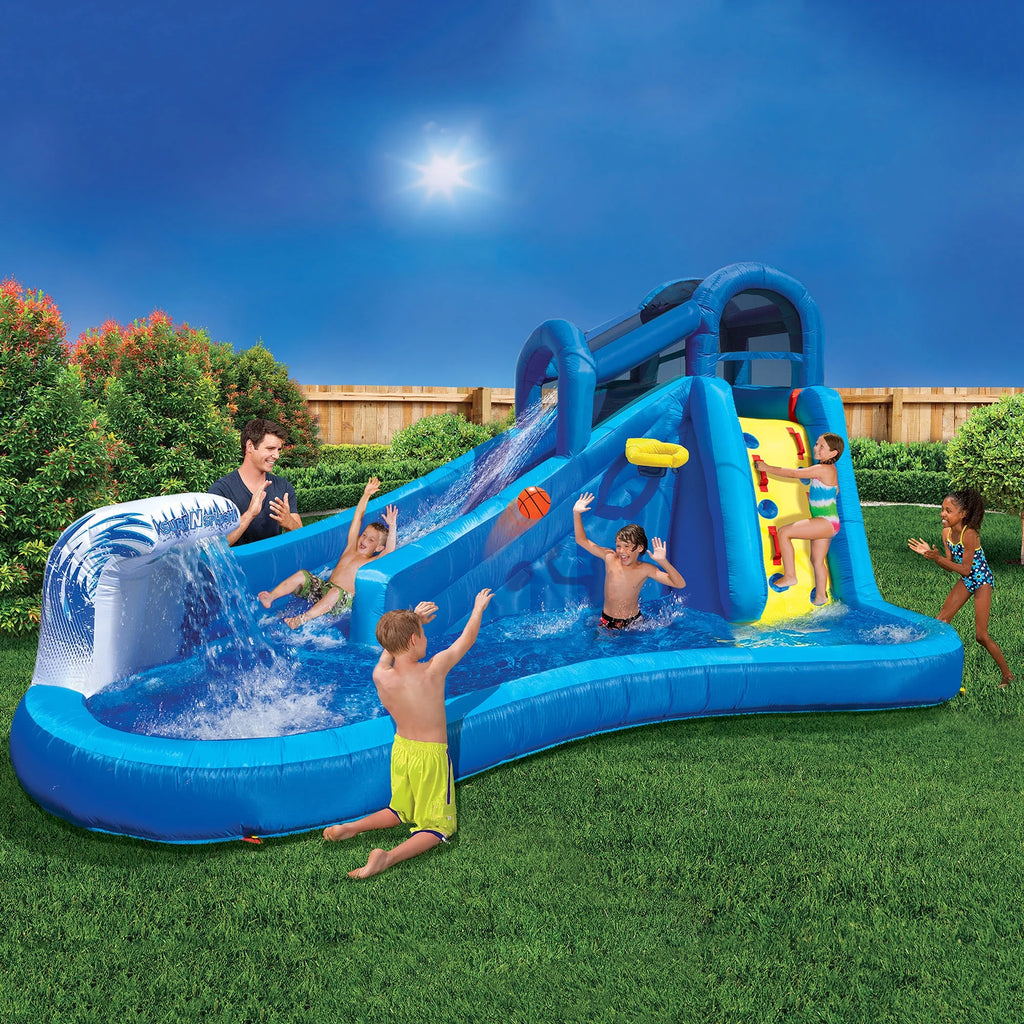 14 ft 5 in Inflatable Water Slide Splash Toy N7071