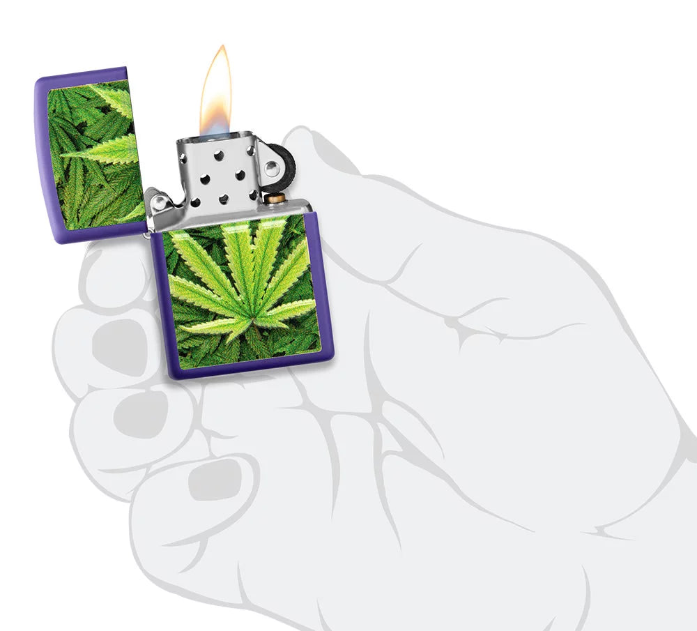 Purple Matte Pocket Lighter S787