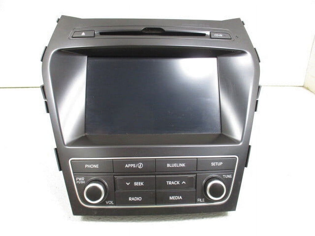 17 18 19 Hyundai Santa Fe CD Audio Media Display Radio Receiver OEM I379363
