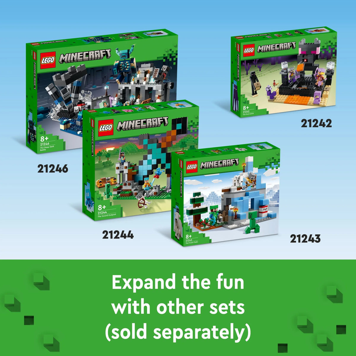 Minecraft Building Toy Set H50928