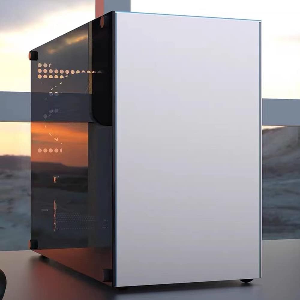 Aluminum Alloy Computer Case with Tempered Glass X2132