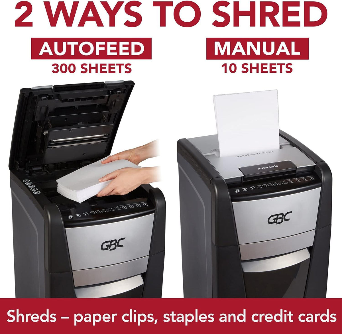 Auto Feed 230 Sheet Capacity Super Cross-Cut Paper Shredder L339