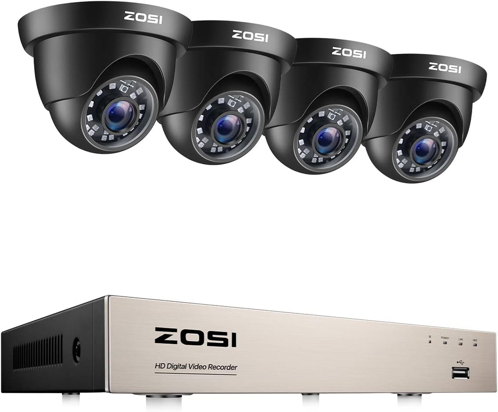 16CH 1080P Security Camera System with 4TB Hard Drive D191207