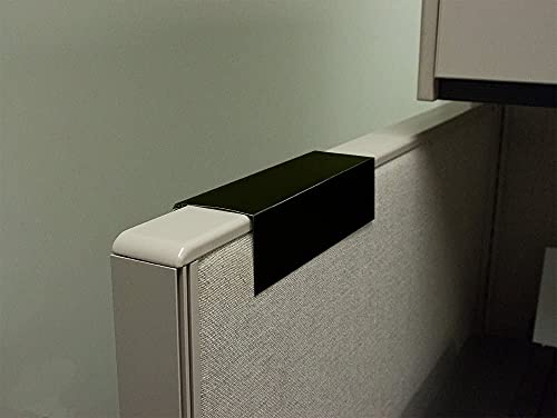 Black 8" x 2" Aluminum Nameplate Holder D2828