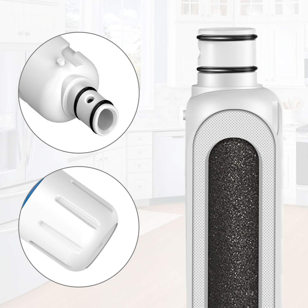 Water Filter Cap Replacement 2 Pack Y76055