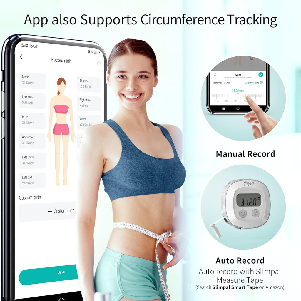 Smart WiFi Bluetooth Digital Bathroom Weight Scale R6804