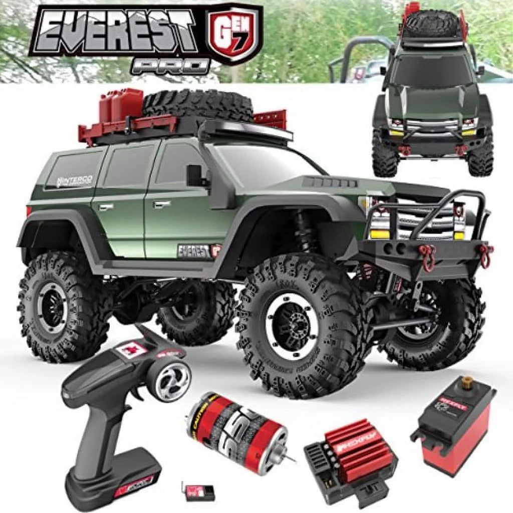 Green 1 by 10 Scale 4 x 4 Truck I609