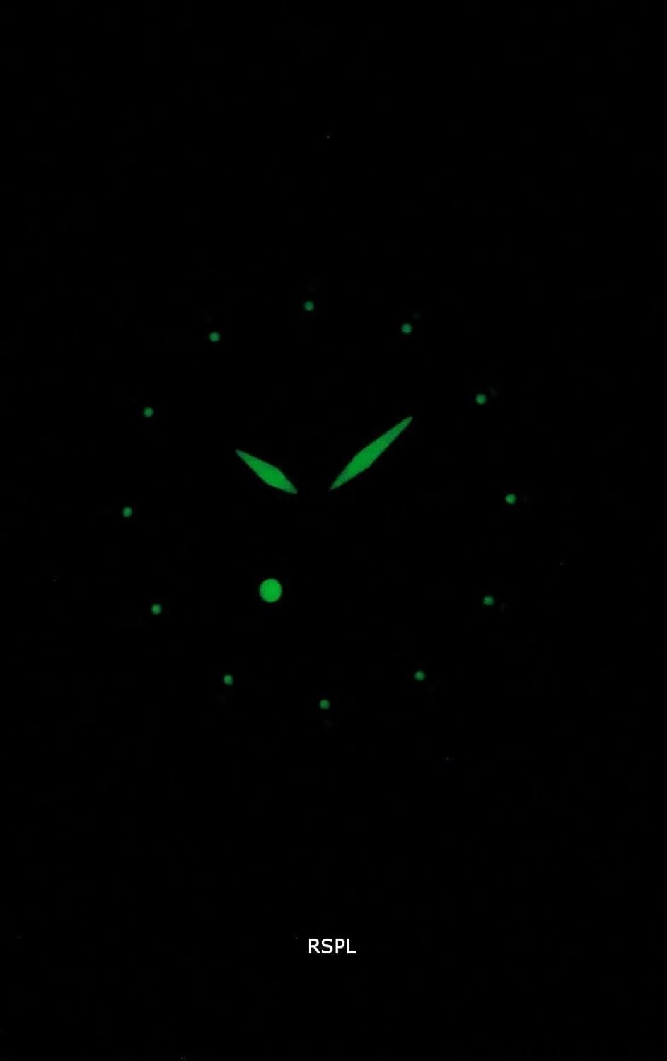 Green Canvas Stainless Steel Automatic Watch V182