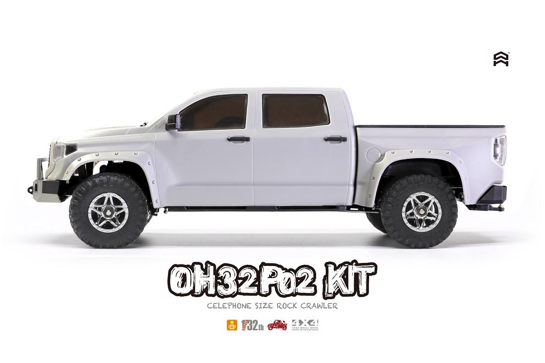 1/32 Scale 4WD RC Crawler Pickup Truck Kit S7730