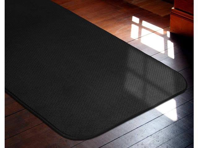 Skid-Resistant Carpet Runner Black 14 ft. x 48 in. P52184