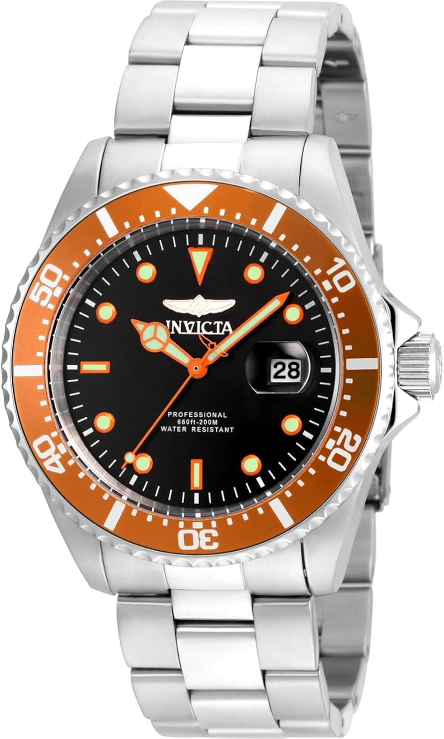 Silver Quartz Analog Watch P5204