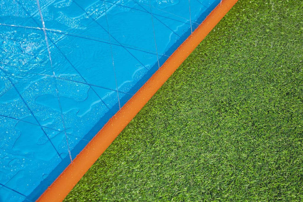16ft Inflatable Double Lane Water Slide U9922