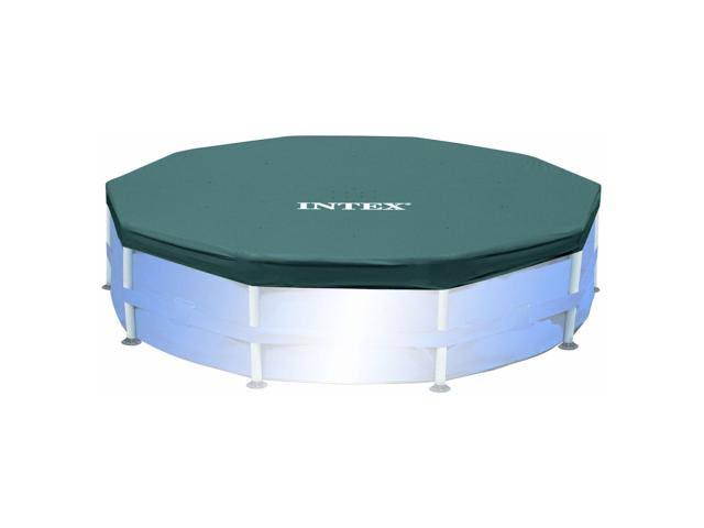 Round Frame Pool with Filter Pump and Vinyl Cover T989791