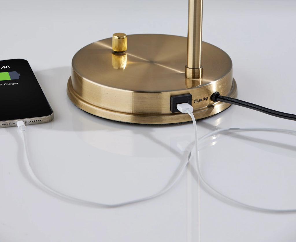 Gold USB LED Lamp P1651