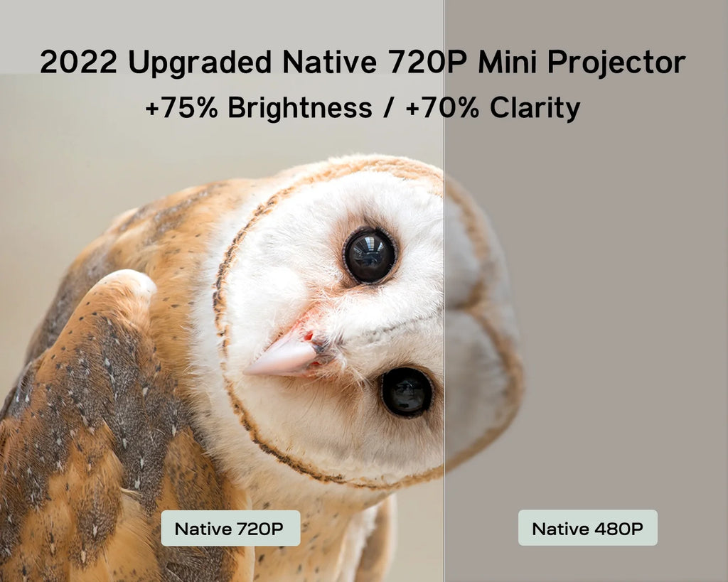 1080P 4000 Lumens LCD Portable Projector K663975