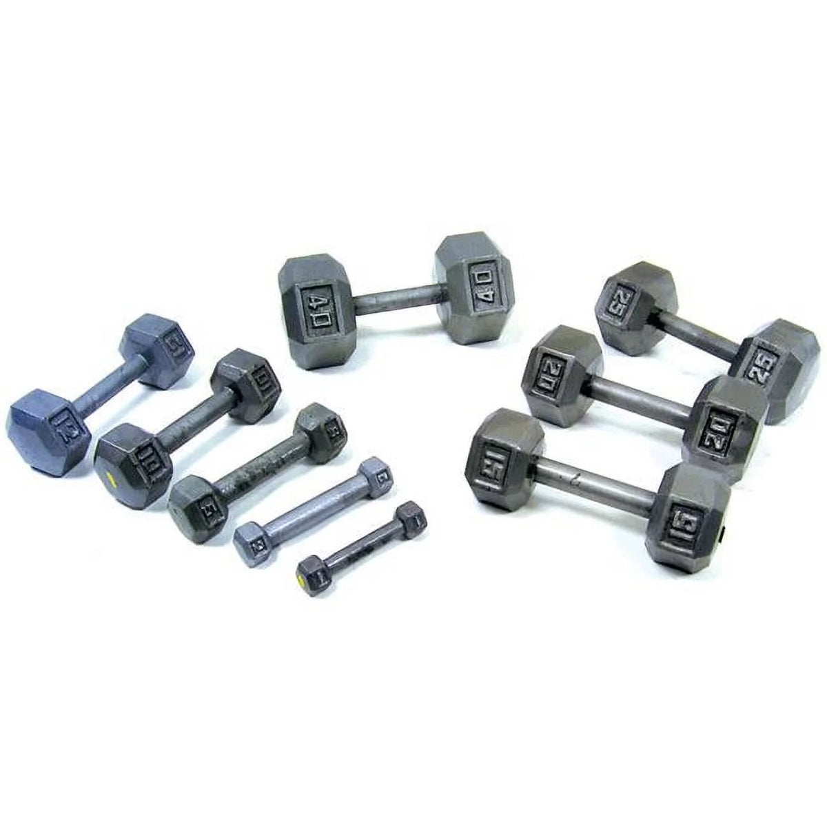 Cast Iron Hex Dumbbell G32319